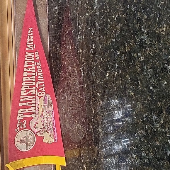 B & O Transportation Museum Baltimore MD Flag Pennant 18" - Picture 1 of 6